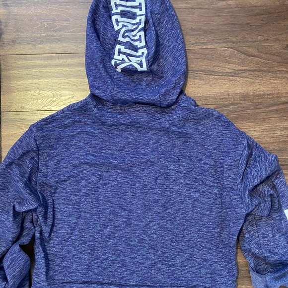 PINK Purple Crop Hoodie - Picture 2 of 2